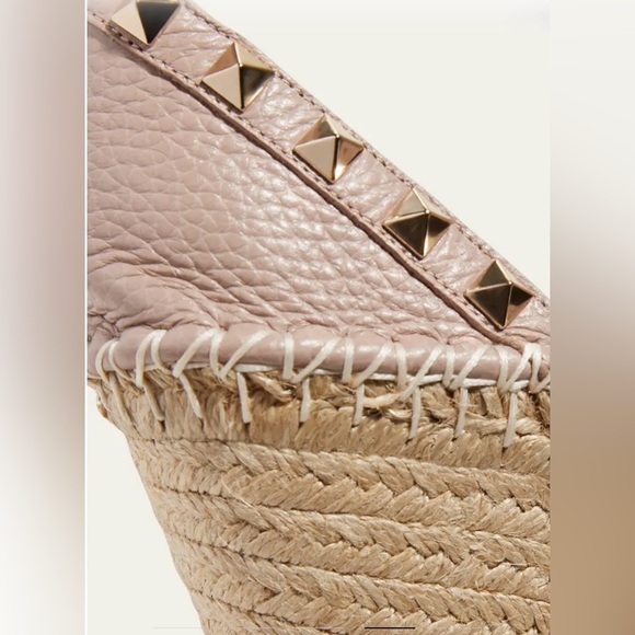 Valentino poudre Rockstud espadrille - Picture 14 of 14